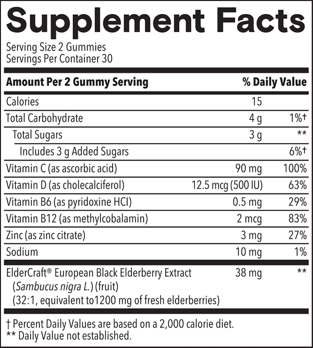 Kids Triple Action Immunity 19900600 sup-facts