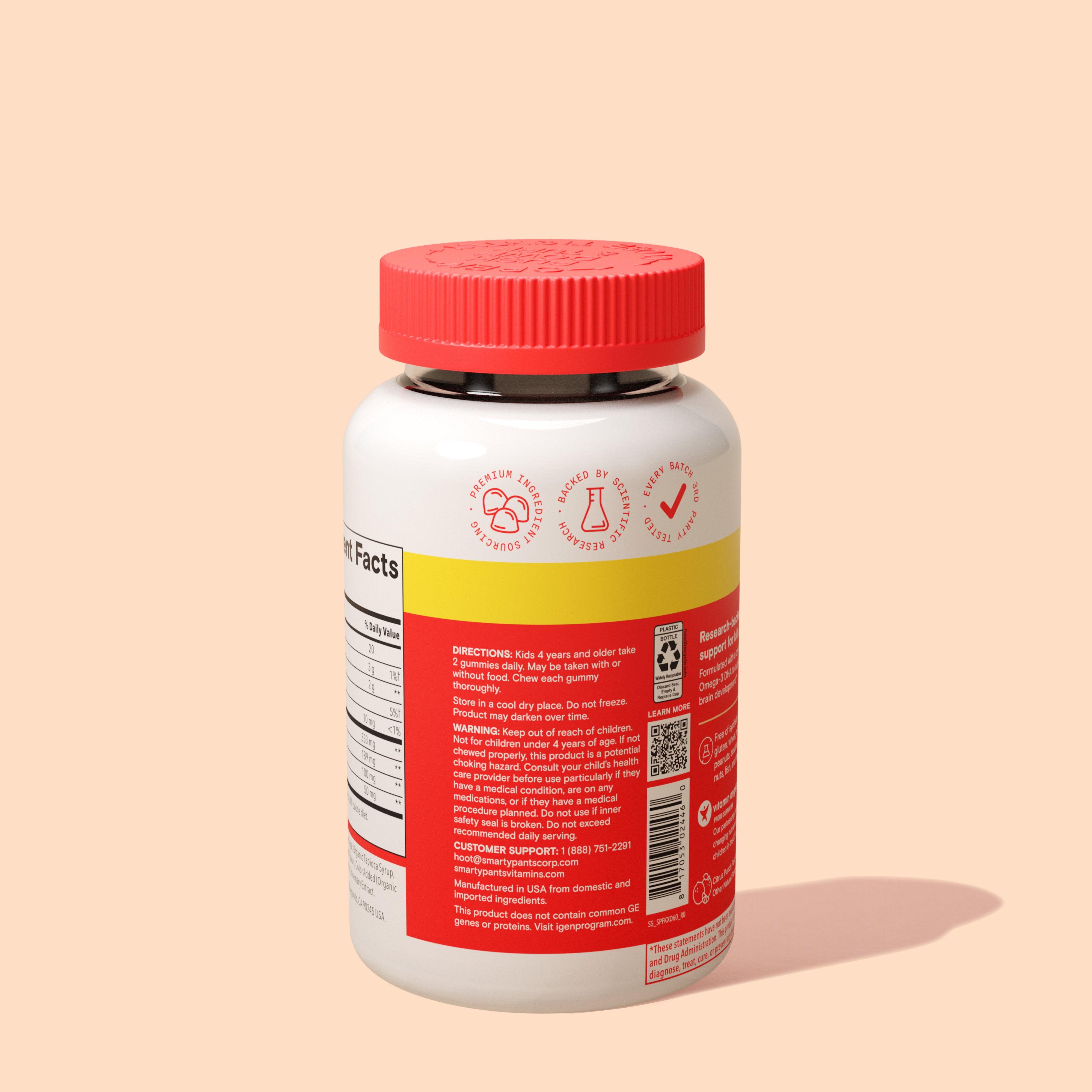 Kids Omega-3 Brain – SmartyPants Vitamins