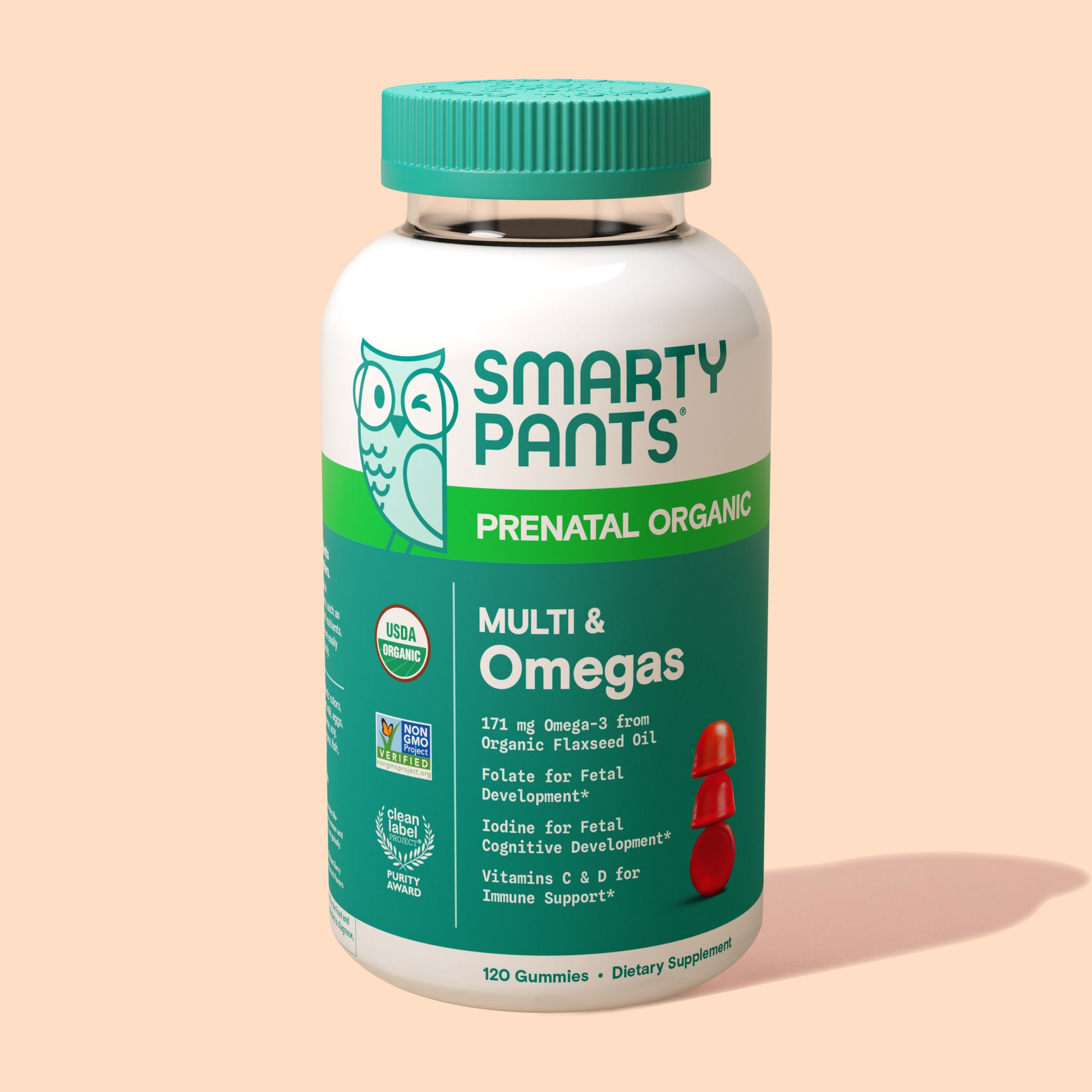 Prenatal Organic Multi & Omegas front