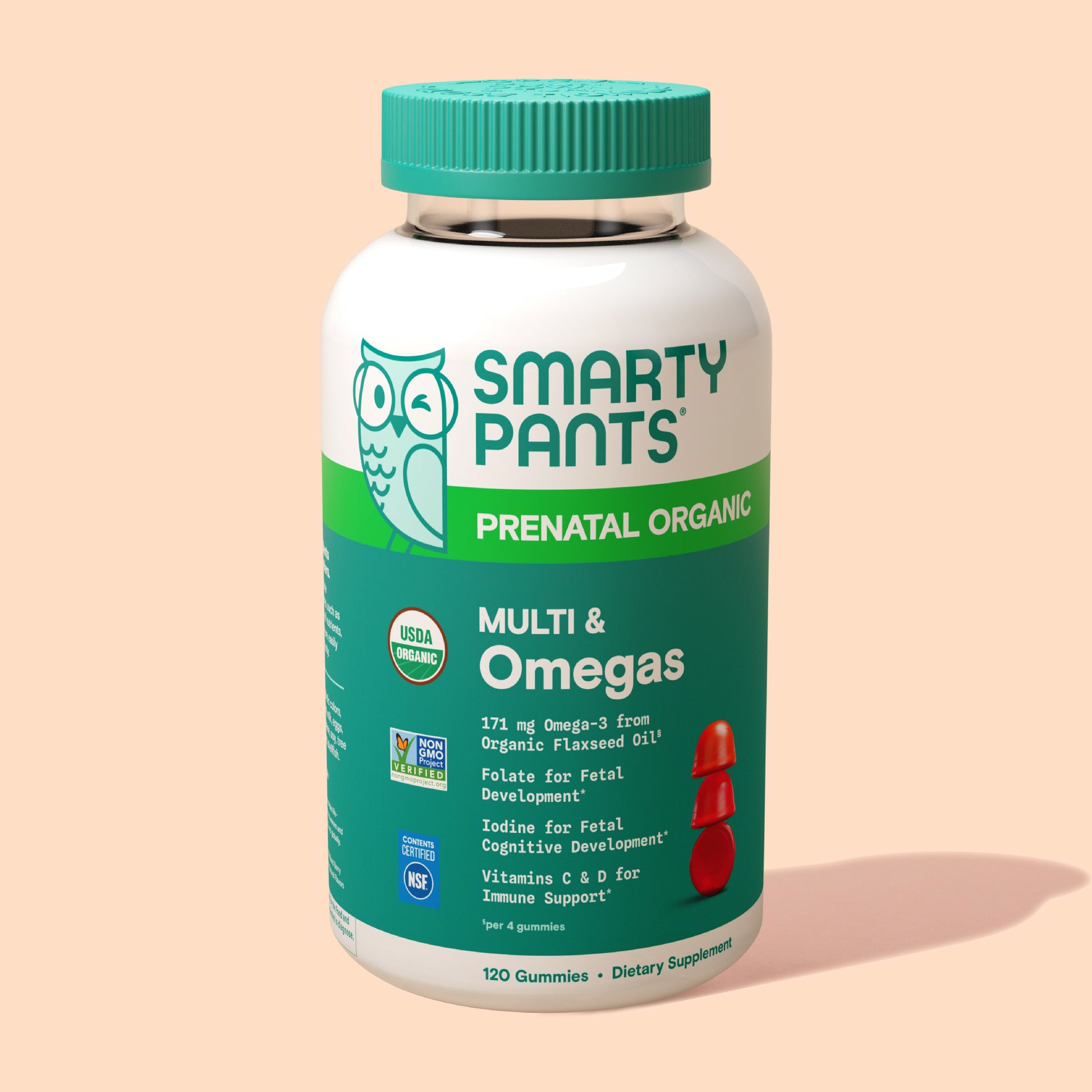 Prenatal Organic Multi & Omegas front