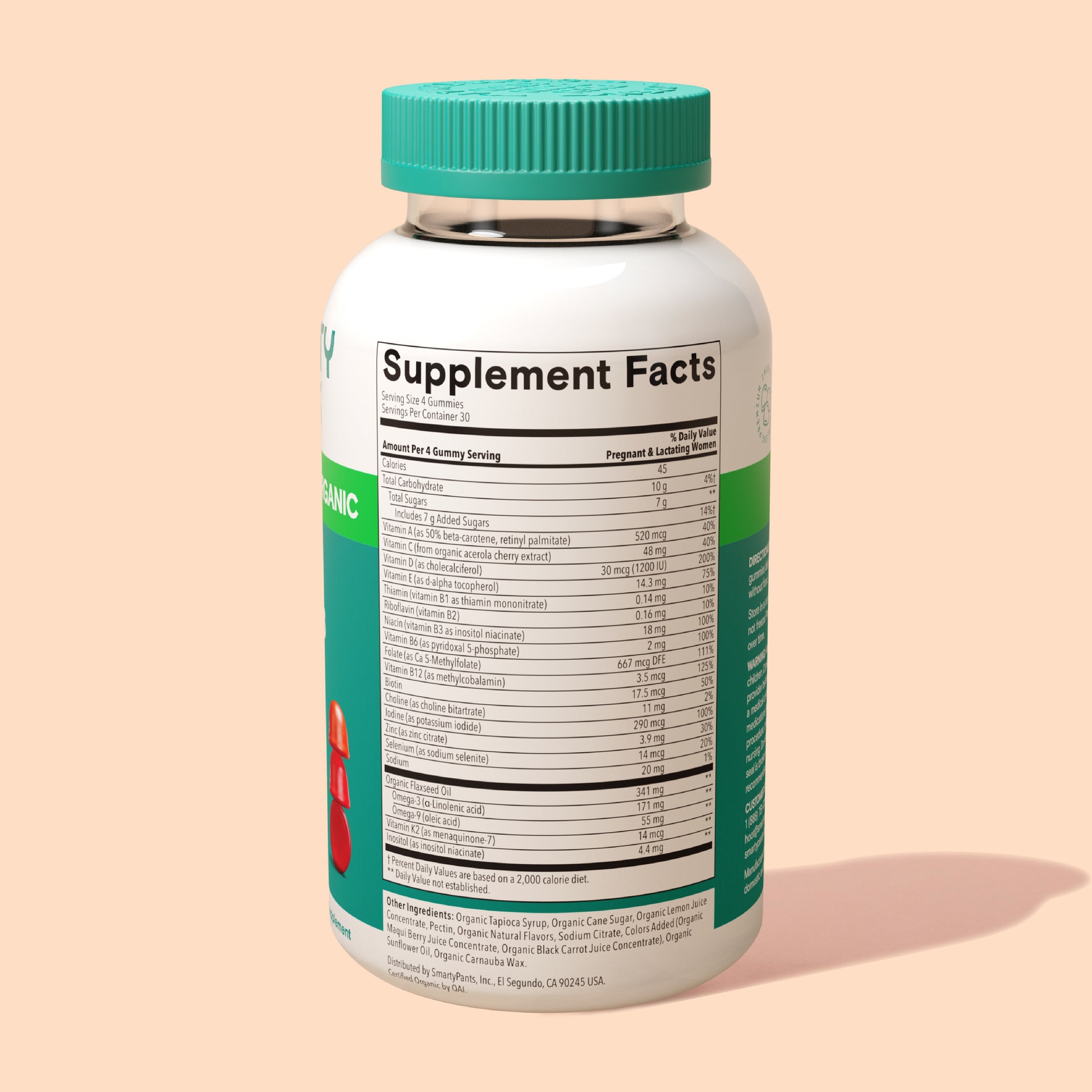 Prenatal Organic Multi & Omegas right