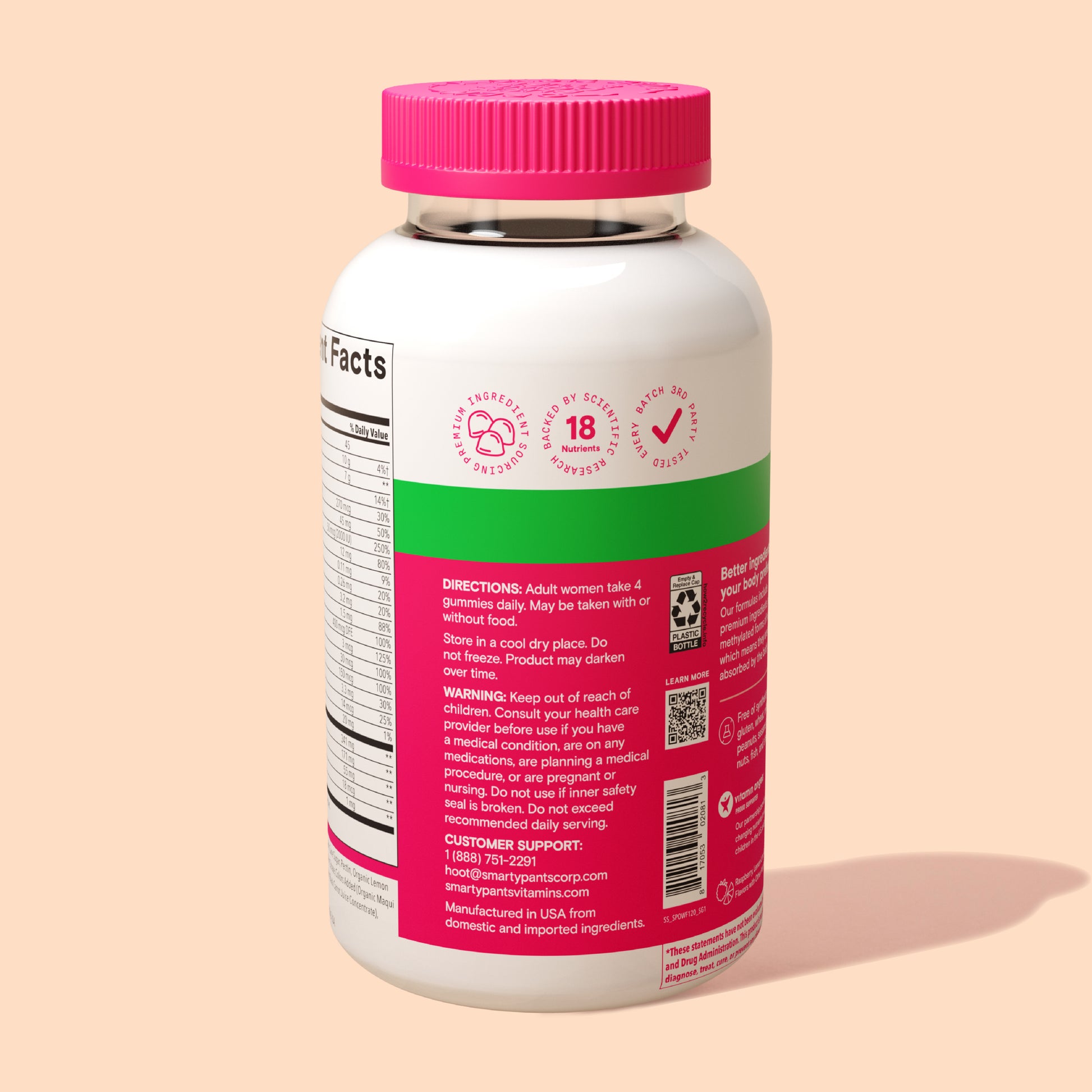 Women’s Organic Multi & Omegas 13201203