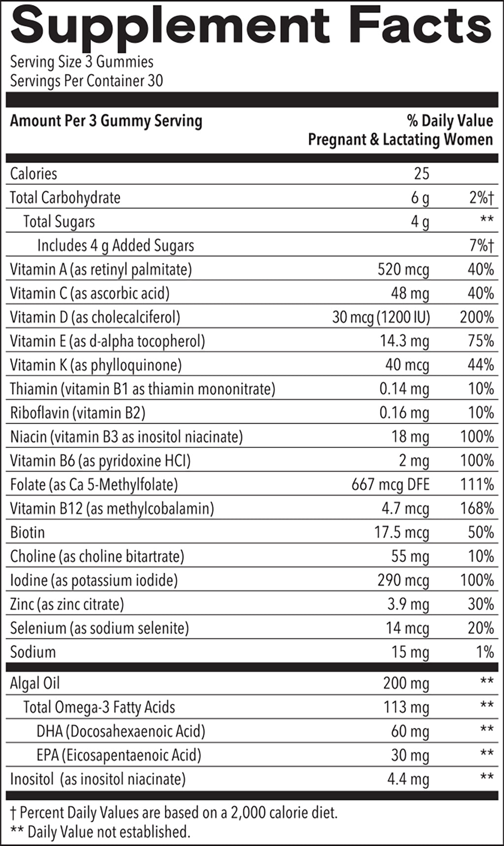 Prenatal Plus Multi & Omegas 16201203 sup-facts