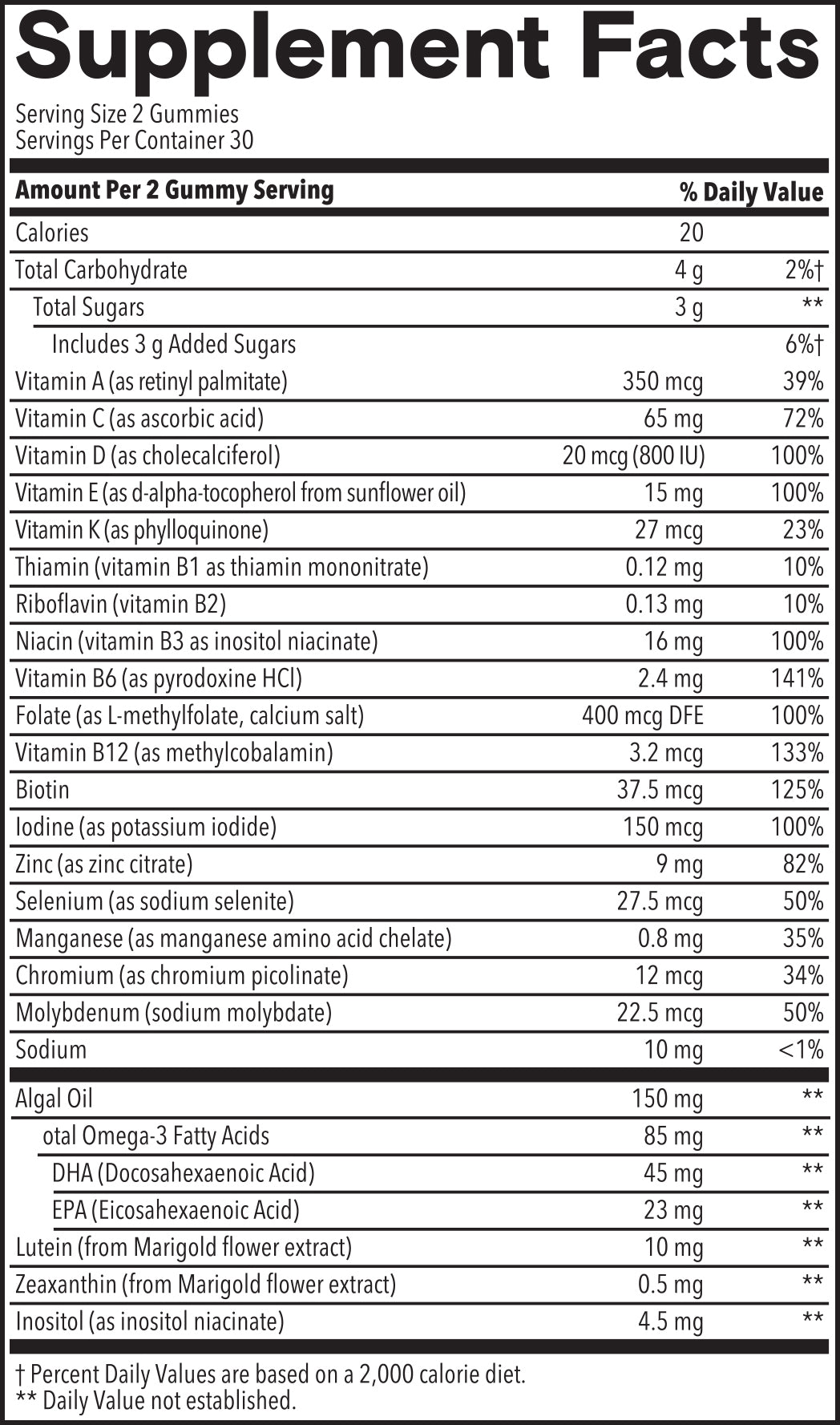 Teen Guy Plus Multi & Omegas 17000600 sup-facts